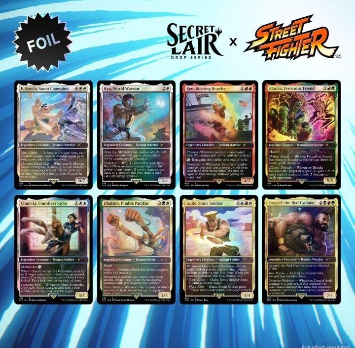 Secret lair Burning Revelations 限定 4つセット